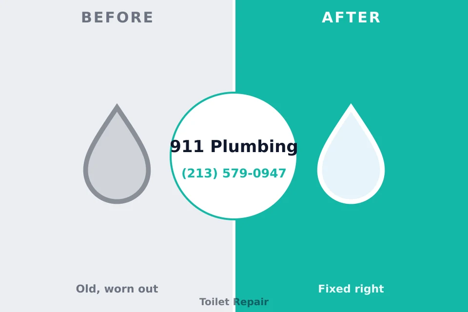 Before and after: plumbing repair Hughesville, PA